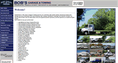 Desktop Screenshot of bobsgarageandtowing.com